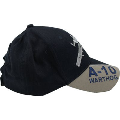 U.S. Air Force A-10 Warthog Baseball cap hat. Navy Blue
