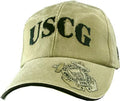 U.S. Coast Guard Baseball cap hat. Khaki