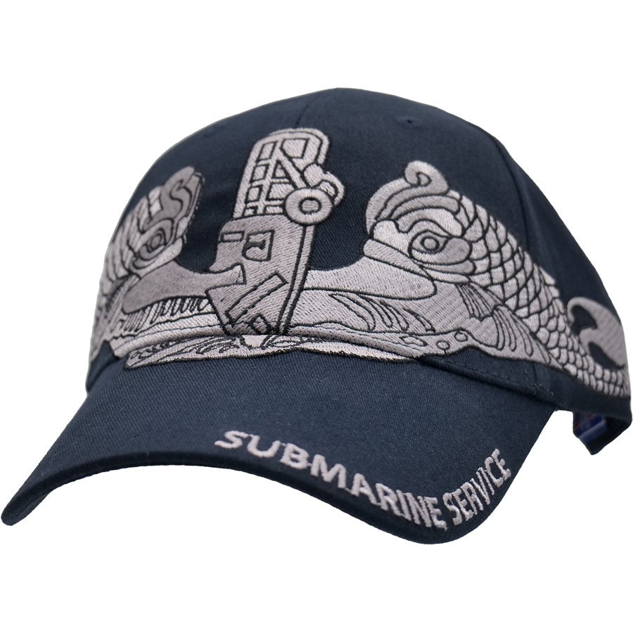 U.S. Navy Submarine Service Baseball cap hat. Navy Blue