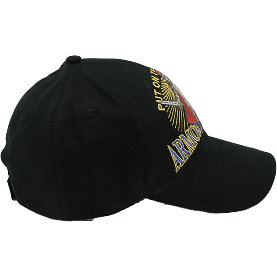 Put on the Armor of God Ephesians 6:13-17 Baseball cap hat. Black