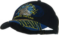 U.S. Navy Shellback "Crossing the Line" Baseball cap hat. Navy Blue