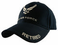 U.S. Air Force Retired Baseball cap hat. Navy Blue