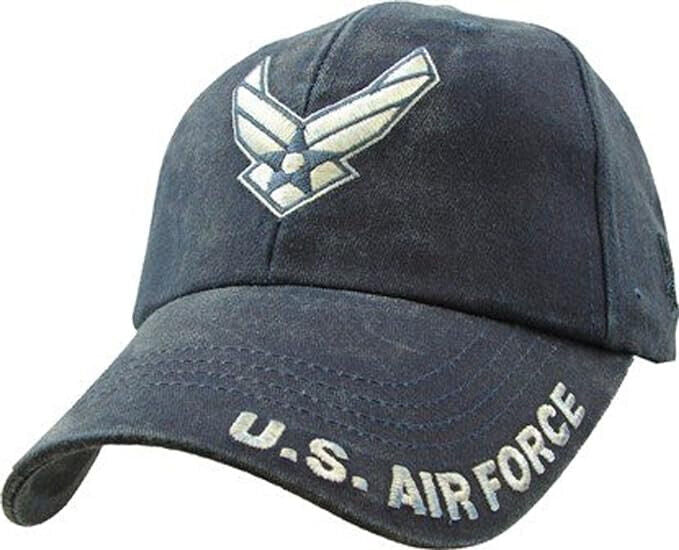 U.S. Air Force Baseball cap hat. Denim Blue