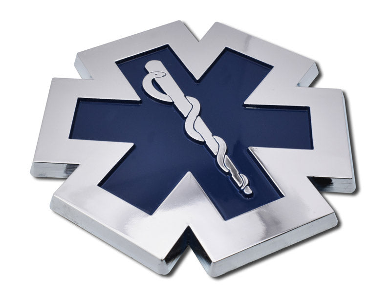 EMS 3D Chrome Auto Emblem