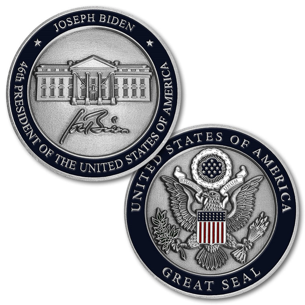 Joeseph Biden 46th President of the United States Challenge Coin