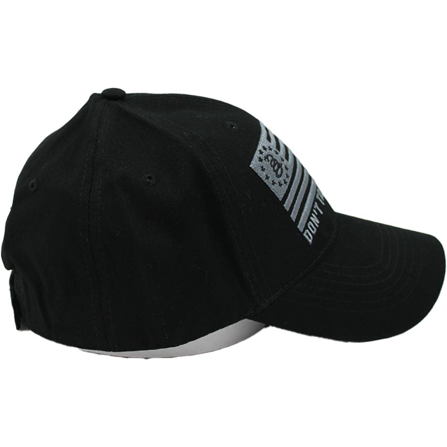 Don't Tread On Me Baseball cap hat. Black
