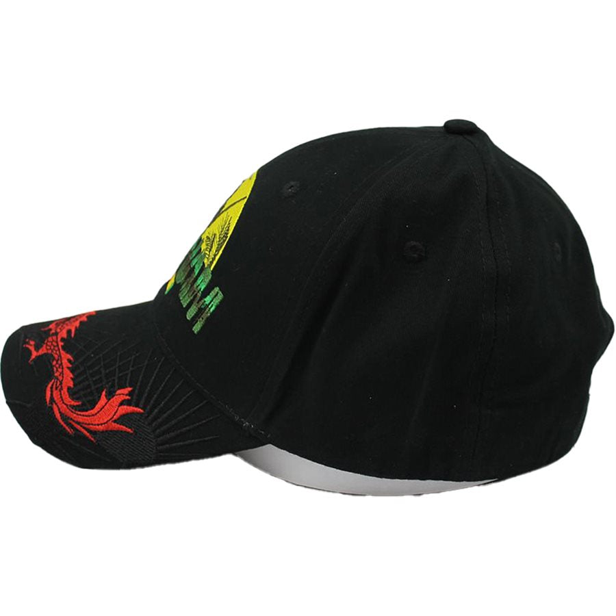 Vietnam Veteran Dragon Baseball cap hat. Black