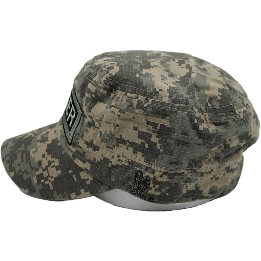 U.S. Army Ranger Insignia Flat Top Cap. 2 tone Digital Camo.
