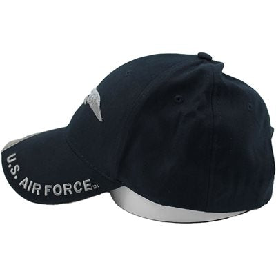 U.S. Air Force F-15 Eagle Baseball cap hat. Navy Blue