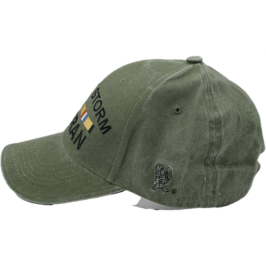 Desert Storm Veteran Ribbon Baseball cap hat