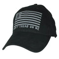Don't Tread On Me Baseball cap hat. Black