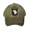 U.S. Army 101st Airborne Division Baseball cap hat. OD Green