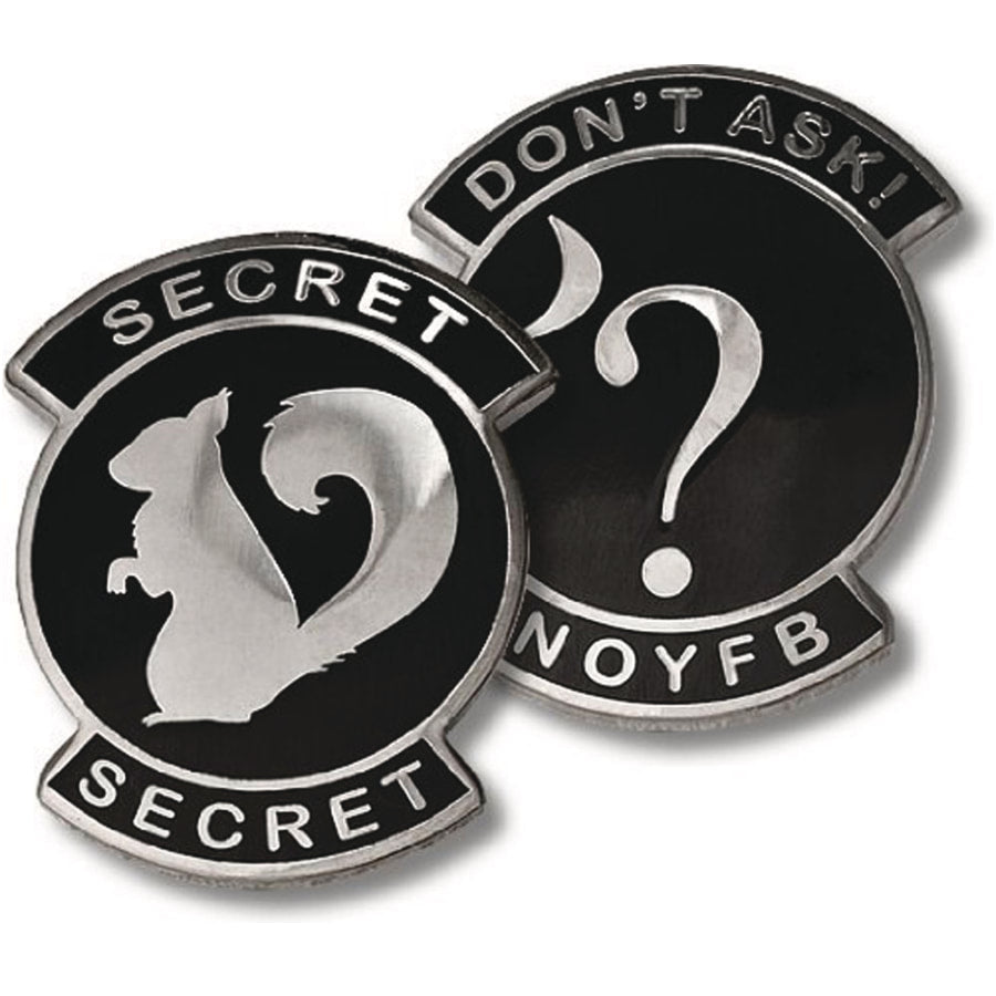 Don't Ask Secret Squirrel Challenge Coin