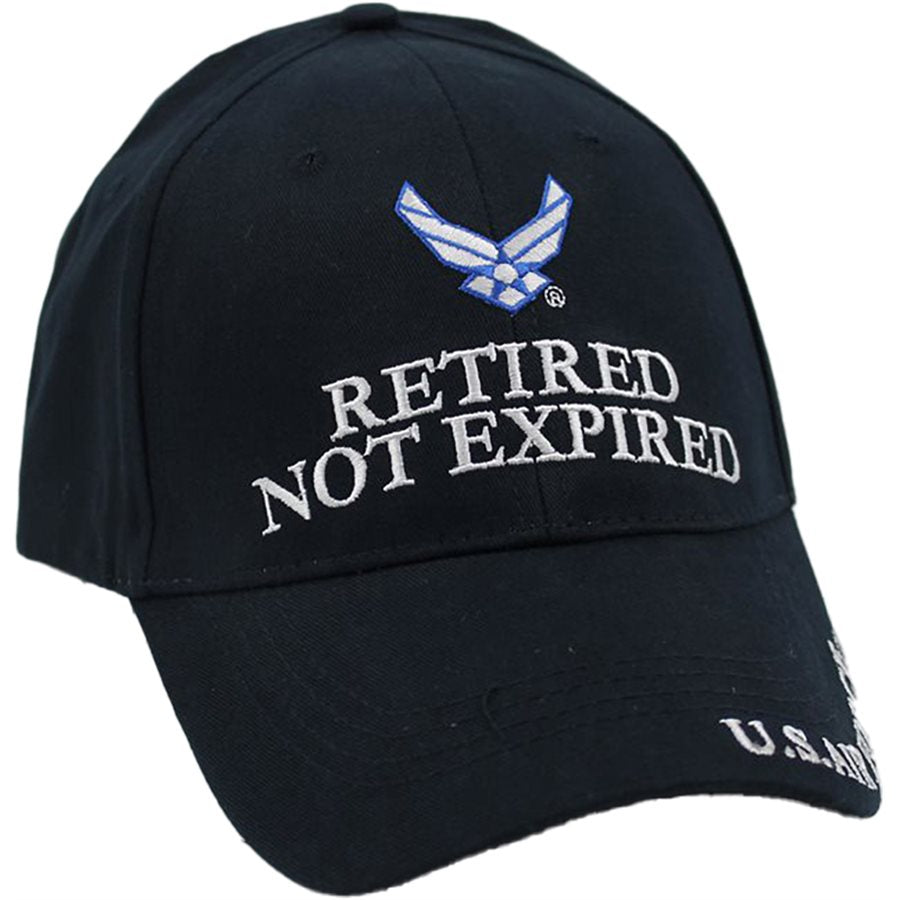 U.S. Air Force Retired Not Expired cap hat. Navy Blue