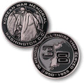 Korean War Memorial Washington DC In Memory Of All Those That Served 1950-1955 Challenge Coin