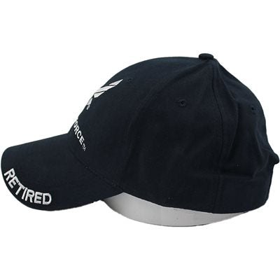 U.S. Air Force Retired Baseball cap hat. Navy Blue