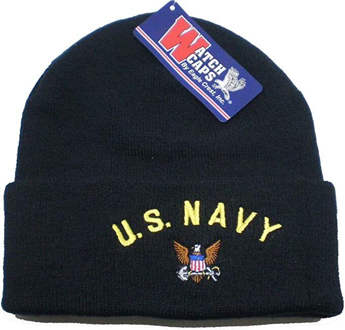 U.S. Navy Knit Cap (Watch Cap), Navy Blue