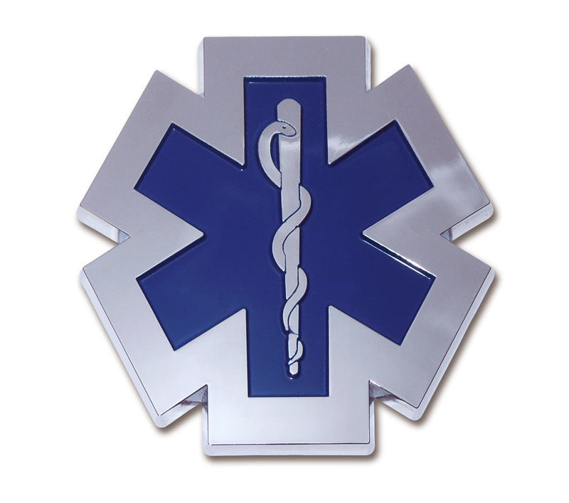 EMS 3D Chrome Auto Emblem