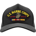 U.S. Marine Corps Vietnam 1959-1975 Ships Baseball cap hat. Black. USA Made