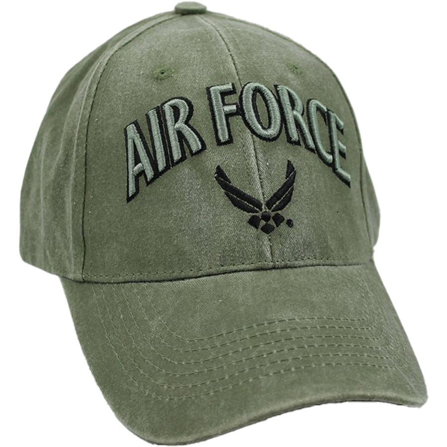 U.S. Air Force Insinga Baseball cap hat. OD Green