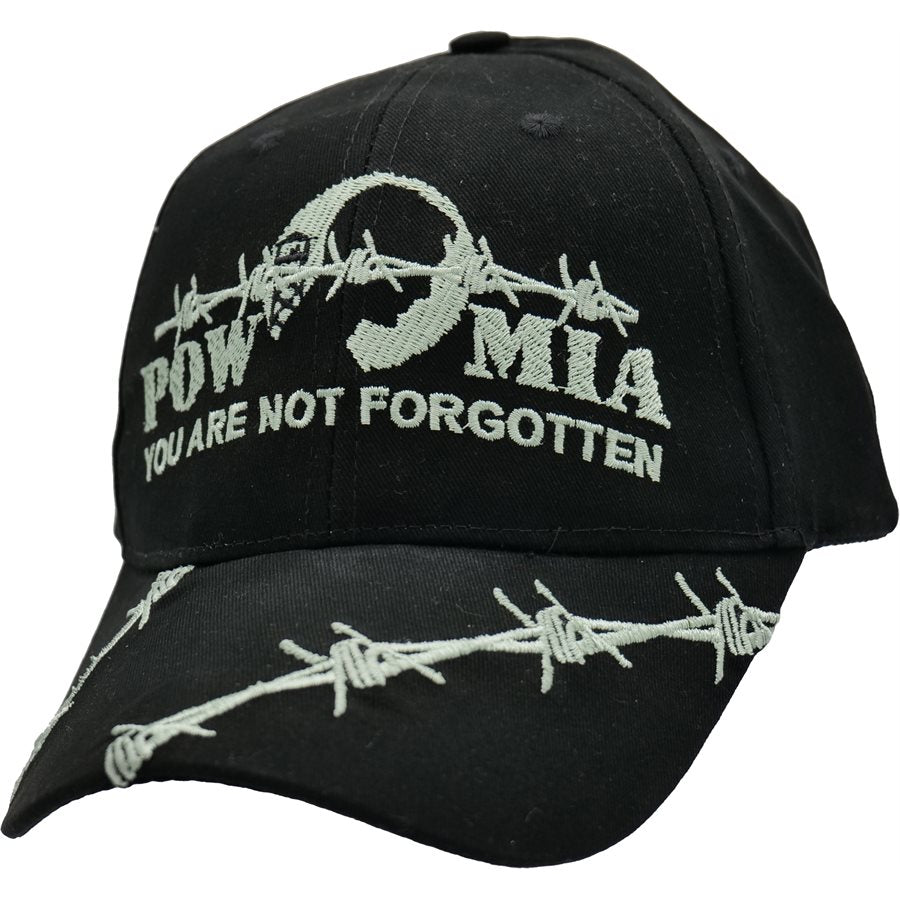 POW MIA You are Not Forgotten Baseball cap hat. Black