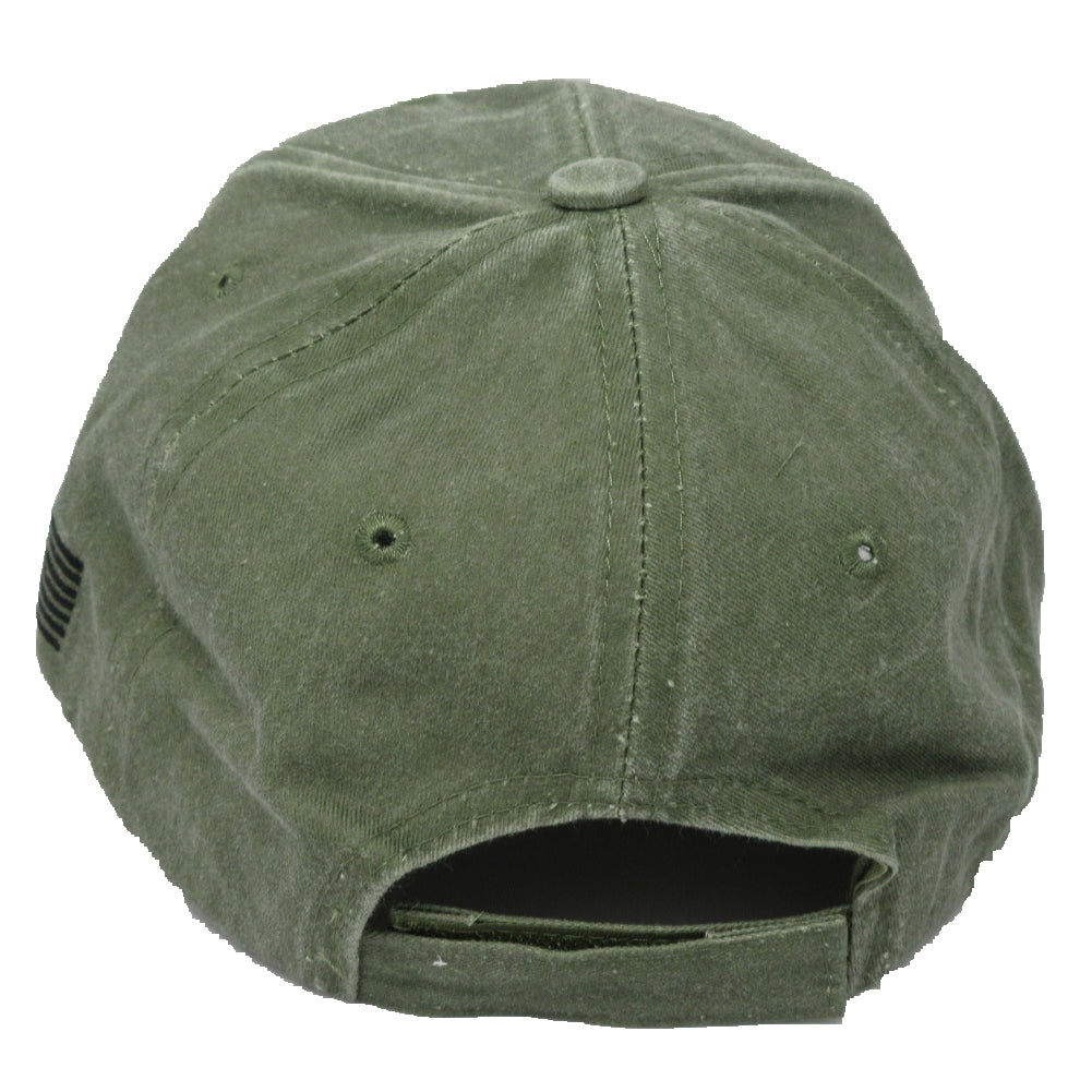 U.S. Army Veteran cap hat. OD Green.