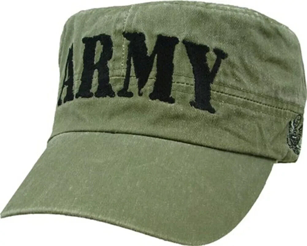 U.S. Army Insignia Flat Top Baseball Cap.