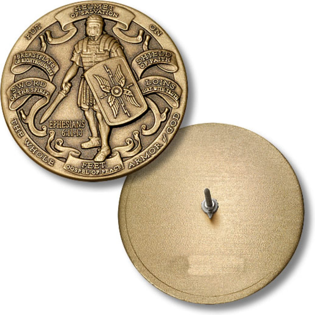 Armor of God Lapel Pin