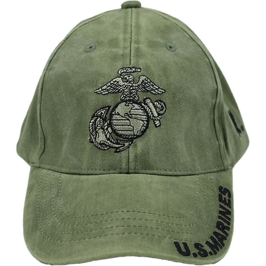 U.S. Marine Corps Baseball Cap. OD Green
