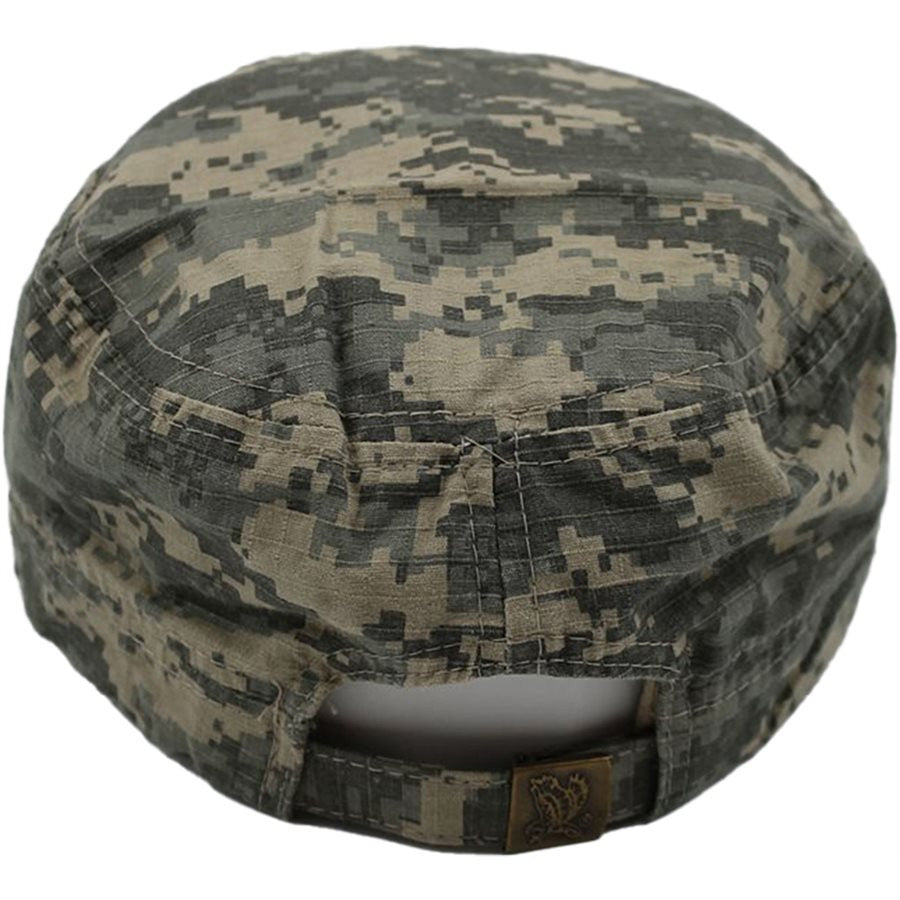 U.S. Army Ranger Insignia Flat Top Cap. 2 tone Digital Camo.