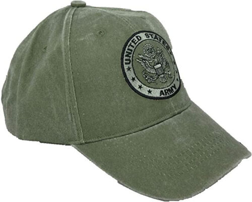 U.S. Army Retired cap hat. OD Green.
