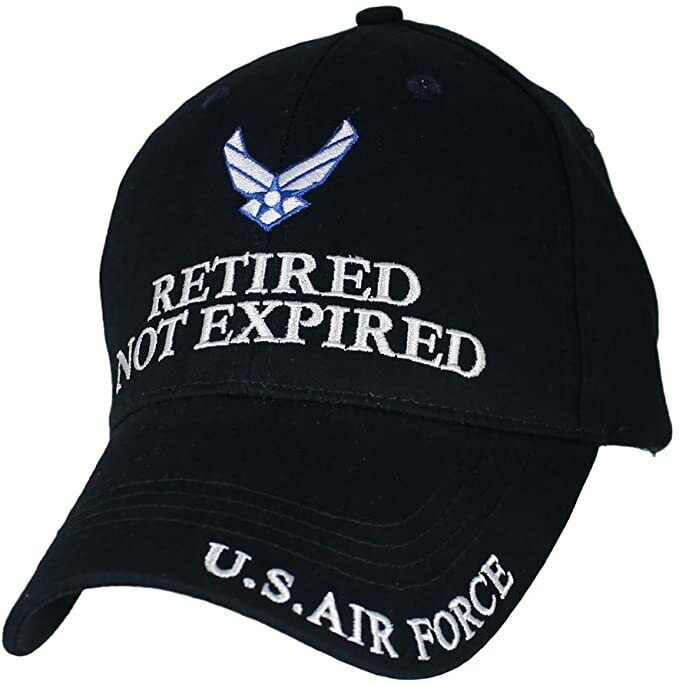 U.S. Air Force Retired Not Expired cap hat. Navy Blue