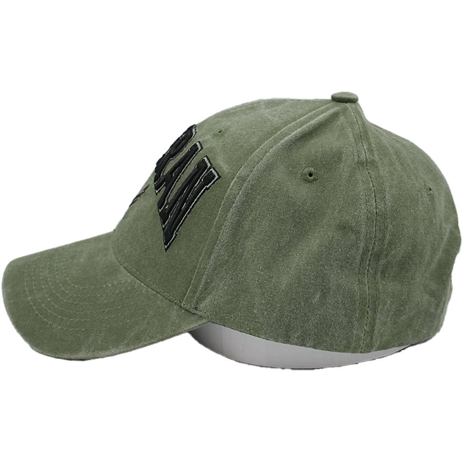 U.S. Air Force Veteran cap hat. OD Green