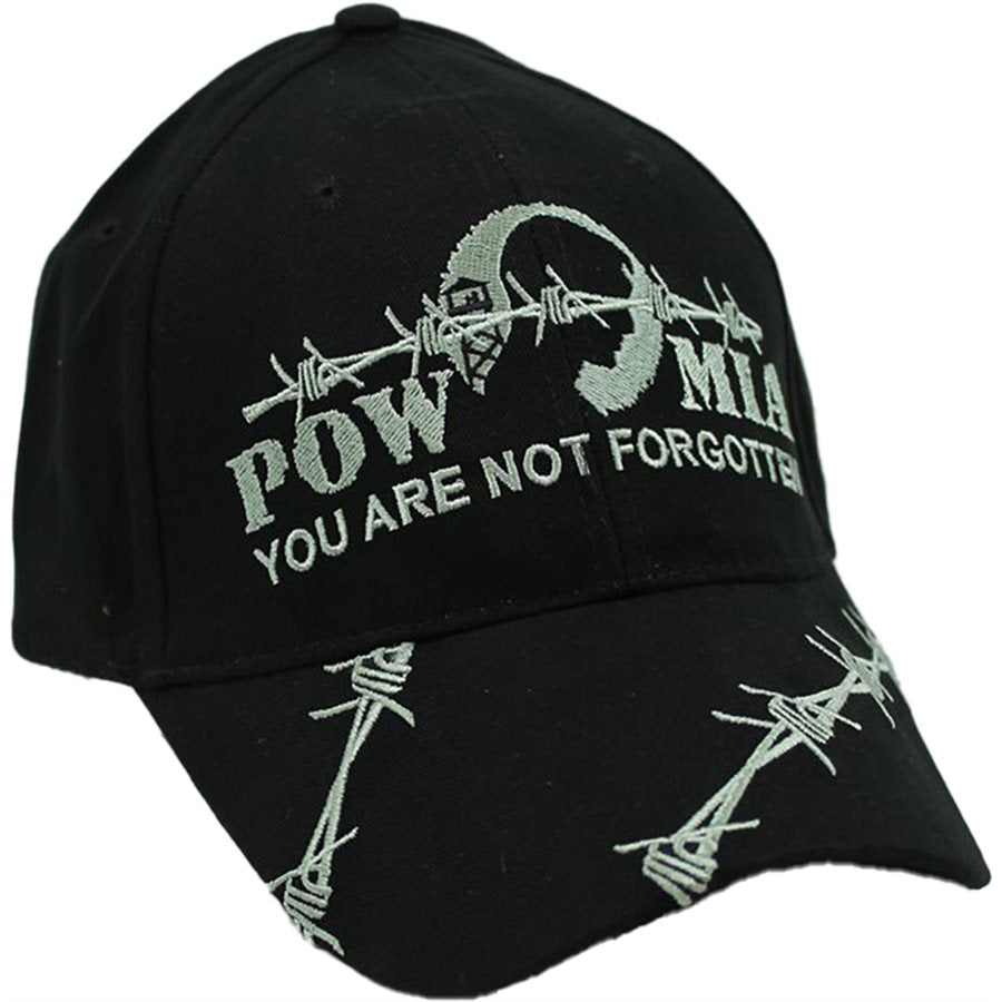 POW MIA You are Not Forgotten Baseball cap hat. Black