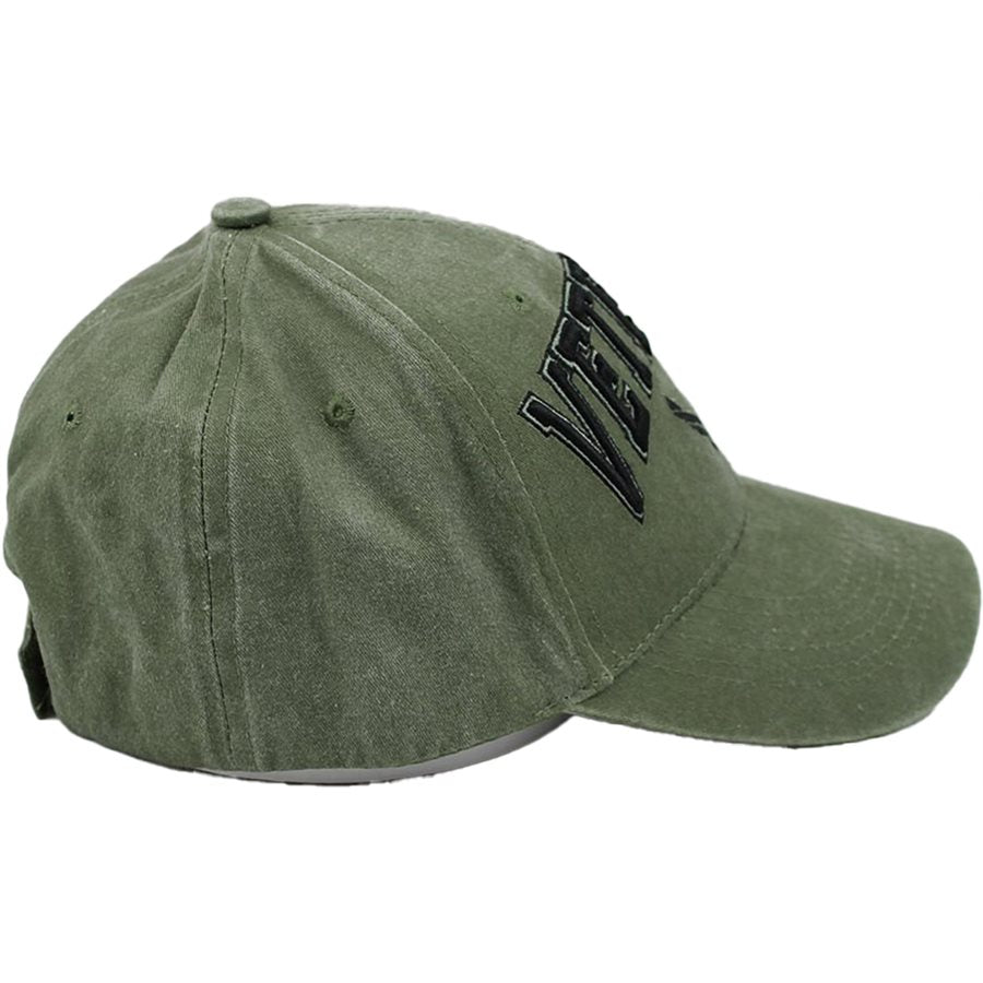 U.S. Air Force Veteran cap hat. OD Green