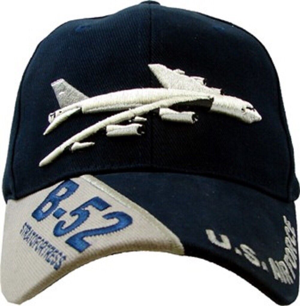 U.S. Air Force B-52 Stratofortress Baseball cap hat. Navy Blue