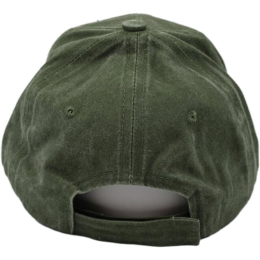 Wounded Warrior No One Left Behind Embroidered cap. OD Green