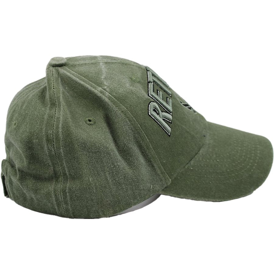 U.S. Air Force Retired Insinga Baseball cap hat. OD Green