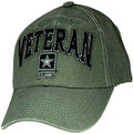 U.S. Army Veteran cap hat. OD Green.