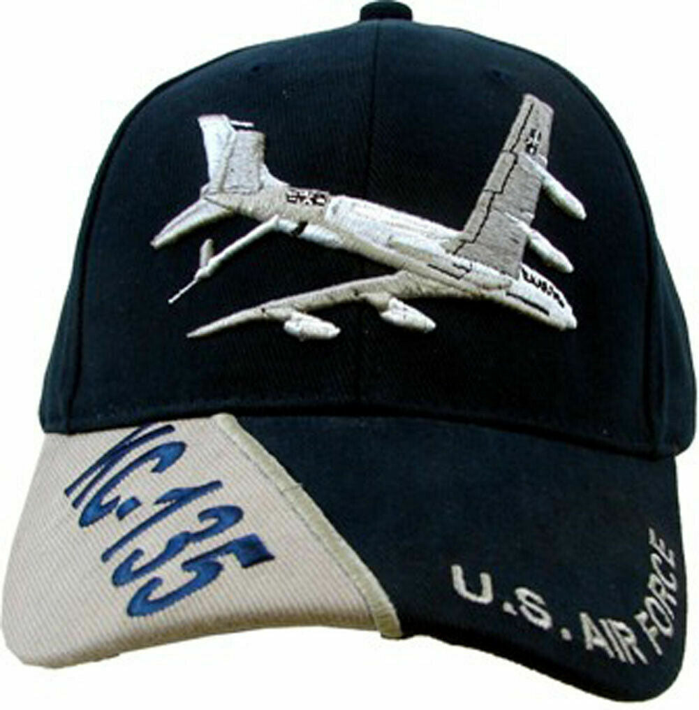 U.S. Air Force KC-135 Warthog Baseball cap hat. Navy Blue