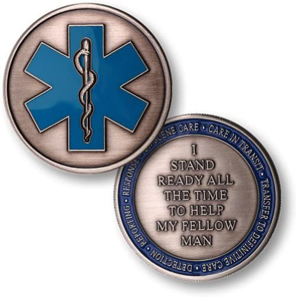 Emergency Medical Services Challenge Coin